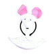 thumbnail image 3 of Diadema de animal, conjunto de pajarita de cola, accesorios de cosplay para actuación, graduación, Halloween Ratón Yuyangstore Diadema de cola de disfraz, 3 of 7
