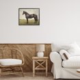 thumbnail image 3 of Stupell Industries Transitional Espresso Horse in Pastoral Field Black Framed Giclee Art, 14 x 11, by Petals Prints Design, 3 of 8