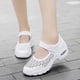 thumbnail image 1 of Zapatos ligeros Zapatos de mujer huecos Zapatos de enfermera Zapatos de baile de mediana edad Zapatos deportivos transpirables Wmkox8yii  shalkjhdk2887, 1 of 1