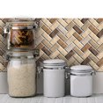 thumbnail image 5 of Truu Design Self-Adhesive Peel and Stick Herringbone Backsplash Wall Tiles, 5 of 5