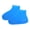Blue Color, variant on Silicone Elastic Rain Galoshes for Outdoor Rainy Day Rain