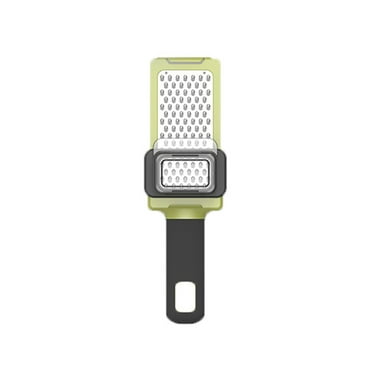 Garlic Press,Ginger Grater Tool with Handle Lemon Zester with Catcher Premium Stainless Steel Mini Grater with Food protective cover Nutmeg Grinder Garlic Grater