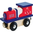 thumbnail image 2 of MasterPieces Officially Licensed MLB Boston Red Sox Wooden Toy Train Engine For Kids, 2 of 5