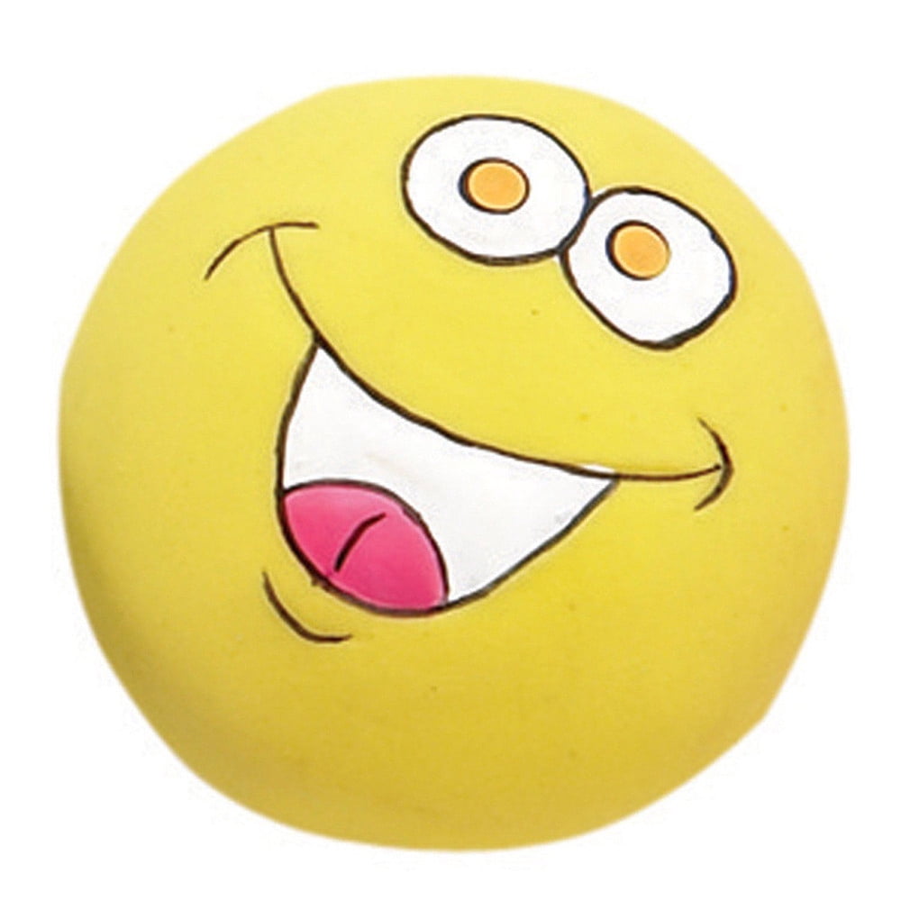 squeaky dog balls with faces