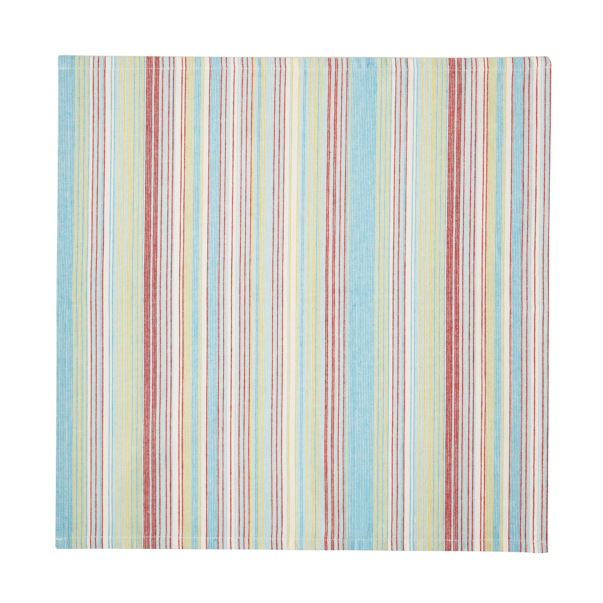 The Pioneer Woman Chunky Stripe Fabric Napkins, Multi-color, 20" x 20", Set of 4