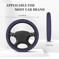 thumbnail image 5 of Fotbe Cell Tower for Steering Wheel Cover Universal 15 in Car Accessories for Men Women,Steering Wheel Protector Comfortable Protective Case for SUV Sedan Decor, 5 of 8