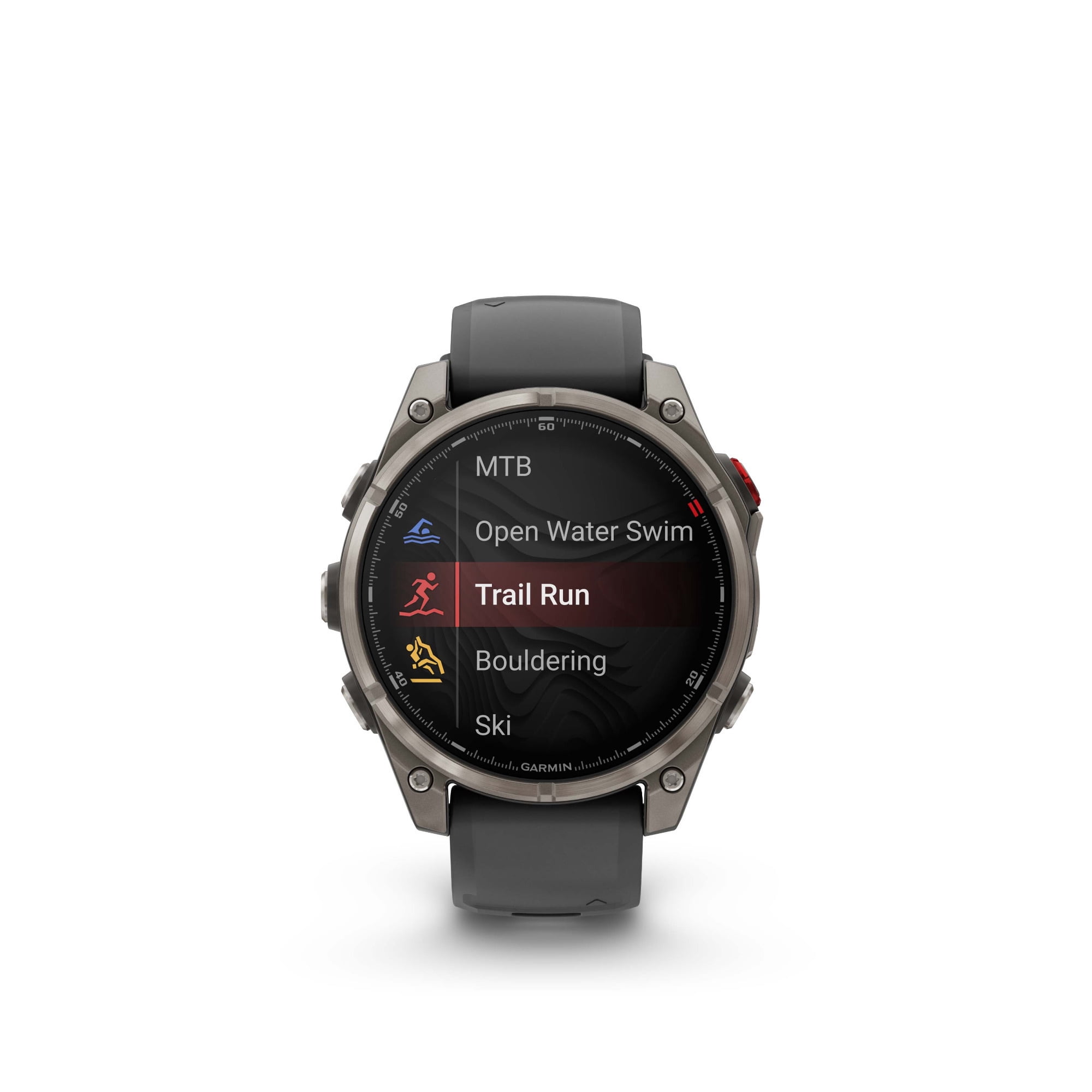 Garmin fenix 8 Pro Sapphire 47mm AMOLED (Titanium Graphite/Black) GPS Smartwatch Bundle with Wireless Earbuds (Black) (2 Items)