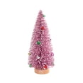 thumbnail image 1 of de Navidad artificial de mesa de Navidad de escritorio Dormitorio Oficina Hogar Sala de estar Estante Regalo de Navidad Mini de Rosa, 1 of 8