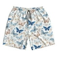 thumbnail image 5 of Goofa Butterfly Printed Mens Swim Trunks Summer Quick Dry Short Beach Swimwear Bathing Suits-XX-Large, 5 of 9