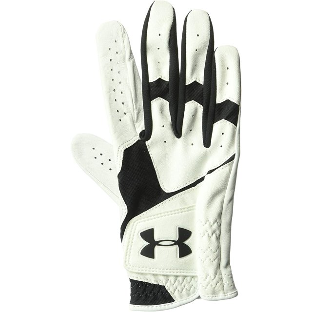 Under Armour CoolSwitch Golf Glove, White Academy Blue, Left Hand Small Cadet