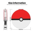 thumbnail image 3 of Pofeuu Pokemon for Portable Pocket Makeup Mirror PU Cover Compact Travel Mirror with Normal and Magnifying Double Sided Glass-Round Shape-Round Shape, 3 of 9
