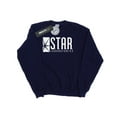 thumbnail image 4 of DC Comics Women's The Flash STAR Labs Sweatshirt X-Large Black, 4 of 10