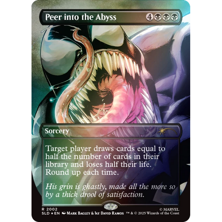 Magic the Gathering Secret Lair x Marvel's Spider-Man: Venom