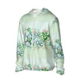 thumbnail image 2 of Kll Succulent Print Men'S Women’s Upf 50+ Sun Protection Outdoor Hoodie Jacket Long Sleeve Fishing Hiking Performance Shirt- Medium, 2 of 8