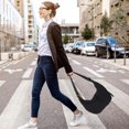 thumbnail image 4 of Masteelf Fashionable Shoulder Crossbody Bag For Women Casual Bag Underarm Bag Versatile Bag Women Bag Sling Bags For Women Black Canvas Bag For Lady, 4 of 8