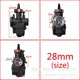 thumbnail image 1 of Pwk Motorcycle Carburetor Round Cover Black Color Kr 28 30 32 34Mm Off-Road Vehicle Atv Carburerto, 1 of 5