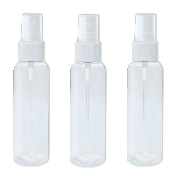 ACDANC Plastic Fine Mist Small Spray Bottle,Empty Portable Sprayer Bottle for Liquids,Travel Size (Pack of 3)