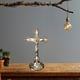 thumbnail image 4 of Crucifijo de pared Cruz Religioso Santo Jesús Estatua Estatuilla Iglesia Decoración Pared dorado, 4 of 9