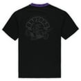 thumbnail image 3 of Unisex Mitchell & Ness Black Toronto Raptors Playmaker Vintage Logo T-Shirt, 3 of 7