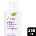 thumbnail image 2 of Dove Volume And Fullness Shampoo for Flat Hair, with Liquid Bio-Protein Care 355mL, 2 of 6