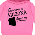 thumbnail image 3 of Inktastic Someone in Arizona Loves Me Toddler Hoodie, 3 of 4