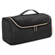 thumbnail image 5 of Bolsa de almacenamiento para rizadores de pelo y accesorios, organizador de herramientas para el cabello, protección para viajes negro, 5 of 9