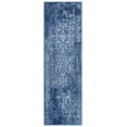 thumbnail image 3 of SAFAVIEH Evoke Trena Traditional Distressed Runner Rug, Navy/Ivory, 2'2" x 7', 3 of 11