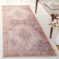 thumbnail image 3 of SAFAVIEH Tucson Damjan Traditional Machine Washable Runner, 2'6" x 8', Beige/Rust, 3 of 9