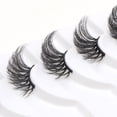 thumbnail image 5 of 10 pairs of cat eye half eye false eyelashes natural thick curling eye tail eyelashes in stock wholesale-style-XYJ10, 5 of 6