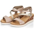 thumbnail image 6 of Remonte Women's R6156-60 Lolita Wedge Sandal, Beige, 39 EU, 6 of 6