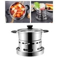thumbnail image 4 of Olla caliente Baoblaze Fondue de queso caliente 18 cm Platos de frotamiento, 4 of 8