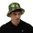 thumbnail image 5 of Vsdgher Pizza Print Bucket Hat for Men&Women Bucket Hat Reversible Summer Double-Side-Wear Travel Gardening, Beach, Camping, Hiking, Fishing Cap, 5 of 5