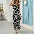 thumbnail image 6 of Leopard Print Pattern Art Sleeveless Dress Women's Summer Suit Dresses for Women 2025 Luxury Party Dress, 6 of 7