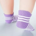 thumbnail image 4 of 12 Pairs Baby Non Slip Socks Toddler Socks With Grips Ankle For Infants Girls Boys, 4 of 9