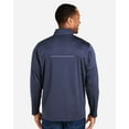 thumbnail image 3 of CORE365 CE708 Men's Techno Lite Three-Layer Knit Tech-Shell-Classic Navy Heather-XL, 3 of 5