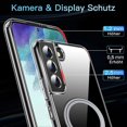 thumbnail image 5 of For Samsung Galaxy S22 5G Phone Case Compatible with MagSafe TPU PC Clear Back Cover, 5 of 5