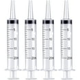 thumbnail image 1 of Juego de 4 jeringas de plástico grandes para laboratorios de ciencias, herramientas de jeringa de medición, dispensación de múltiples usos, 1 of 1