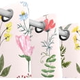 thumbnail image 3 of Coolnut Wildflowers Blackout Curtain for Bedroom, 2 Panels Thermal Insulated Blackout Drapes Long Darkening Curtains with Grommets,55"x 72", 3 of 5