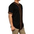 thumbnail image 2 of Lappel Men's Baseball Button Down Jersey College Sports Team Uniforms Hipster Shirts Made in USA, 2 of 4