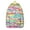 Rainbow Zebra Pa, variant on Rainbow Zebra Pattern Travel Backpack, Colorful Multicolor Zebra Print Daypack with Gradient Cartoon Design for Fashion Lovers