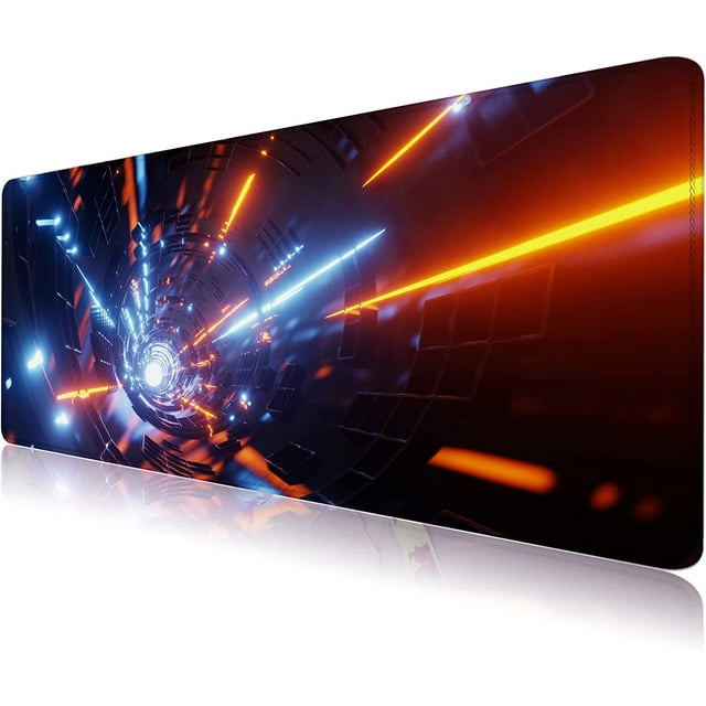 Large Mouse Pad for Desk, XXL Gaming Mouse Pad 35x15.7x0.12inch Desk Mat Extra Large Mouse Pad with Personalized Design for Laptop, Computer PC (Science 5)