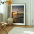 thumbnail image 6 of Whitestone Bridge 01 - Bronx New York Photography Bridge Sunset Coast Ocean Scenic Landscape Water Oak Framed Wall Art Print 8 x 10 inches, 6 of 12