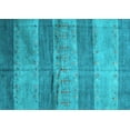 thumbnail image 1 of Ahgly Company Indoor Rectangle Abstract Light Blue Contemporary Area Rugs, 7' x 9', 1 of 4