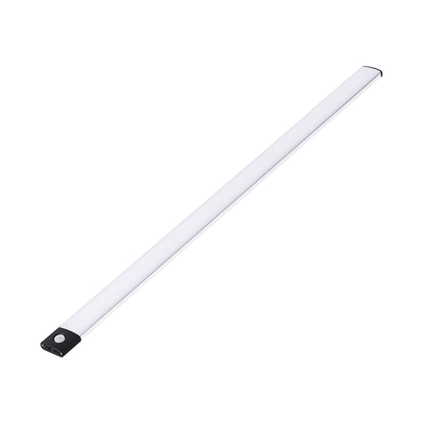 Tira de iluminación con Sensor de movimiento recargable por USB perfecl luz debajo del gabinete Negro 60cm