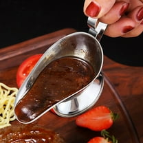 ELAYARD 2Pcs Stainless Steel Sauce Cups Sauce Dispenser for Steak Tomato Salad Serving