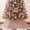 Rose Gold, variant on THE BRIVE Champagne Sparkling Sequin Christmas Tree Collar for Artificial Trees, 24 Inch Medium Tree Ring, Tree Stand Base Cover, Holiday Home Deco