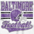 thumbnail image 2 of Baltimore Maryland Football Helmet Bodysuit Jumper Boys Infant Baby Brisco Brands NB, 2 of 6