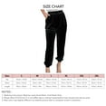 thumbnail image 5 of Pantalones elásticos ajustados para mujer, pantalones ajustados para mujer, pantalones casuales ajustados con cintura elástica y puños ajustados, valor inmejorable, 5 of 5
