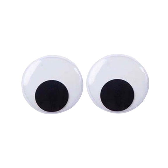 Oversized Eyes Stickers,Self-Adhesive Wiggly Eyes Decor,Movable Plastic Eye Cutouts,DIY Craft Supply For Halloween Pumpkin, Cabinet Makeover, Kids Art Class, Holiday Party Decorations,