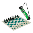 thumbnail image 1 of Ajedrez Profesional: Piezas Blancas Y Negras En Cubos blanco azul, 1 of 5